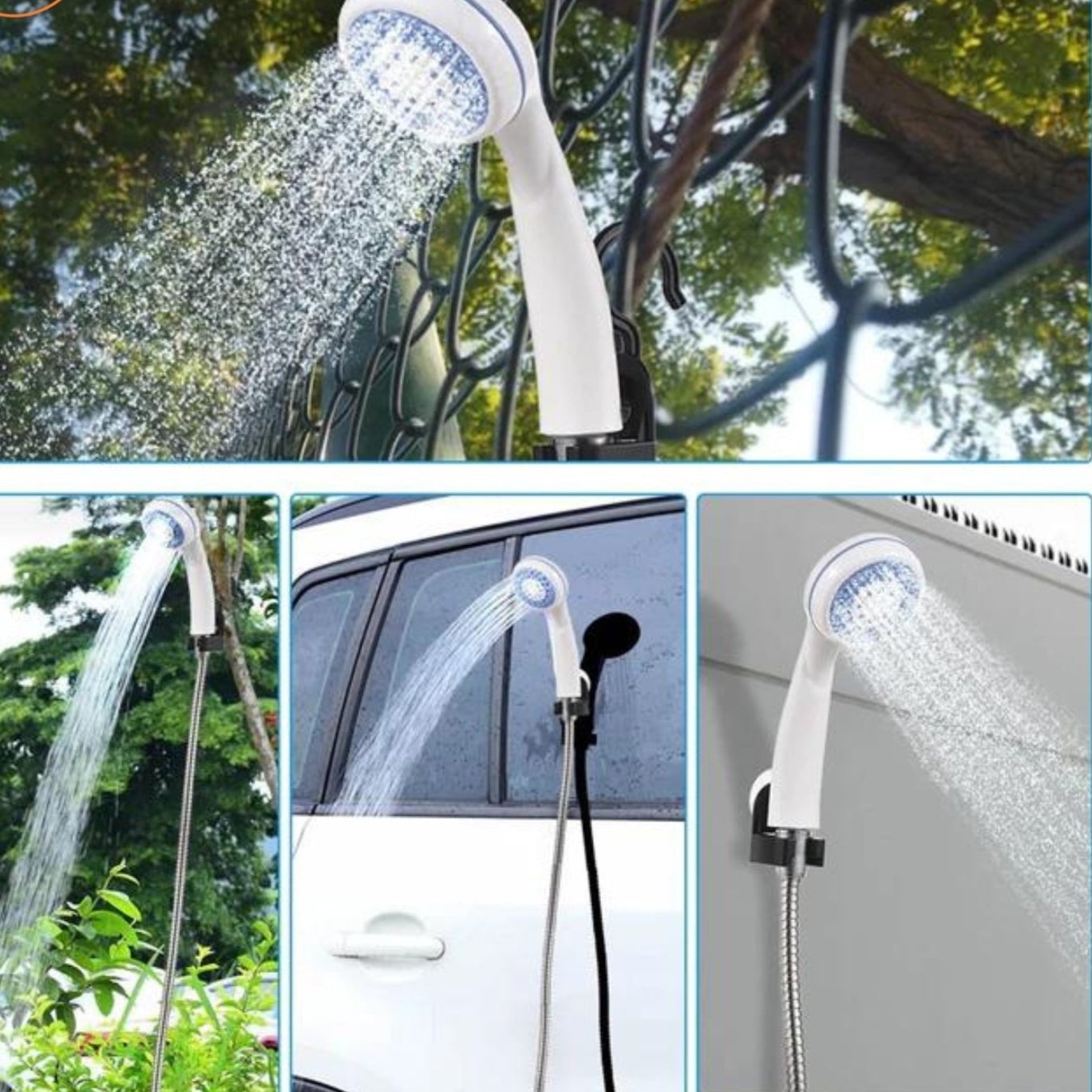 Frendorf | Aquacharge tragbare elektrische Dusche