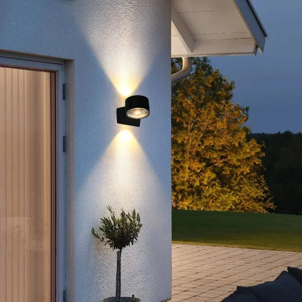 Frendorf | Wasserdichte Aluminium Gartenlampe zum Beleuchten mit Liebe