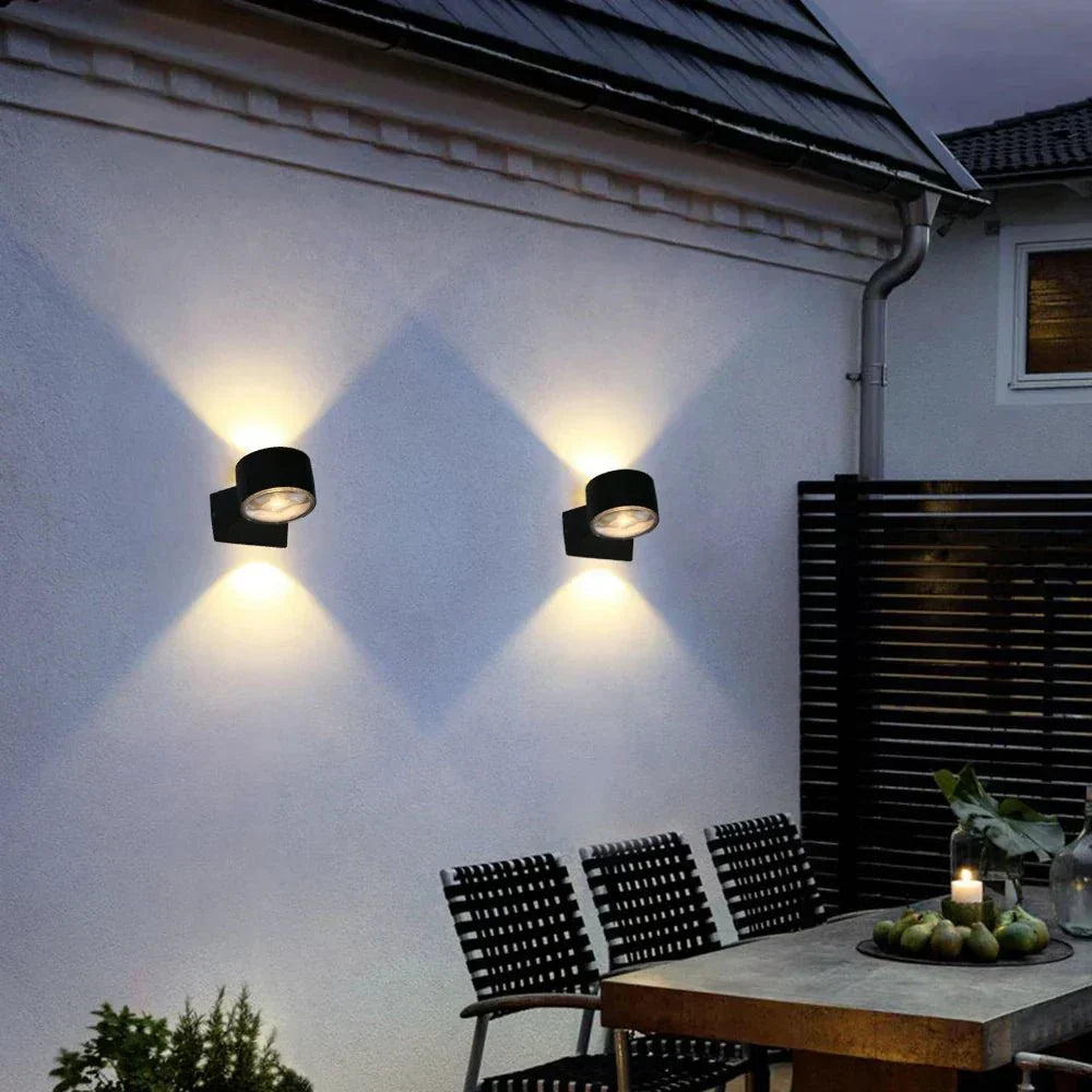 Frendorf | Wasserdichte Aluminium Gartenlampe zum Beleuchten mit Liebe