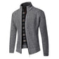 Frendorf | Stylischer Zipper-Strickpullover für Herren (italienisches Design)