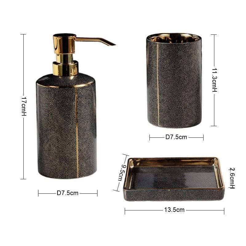 Armani Badezimmer Zubehör Set