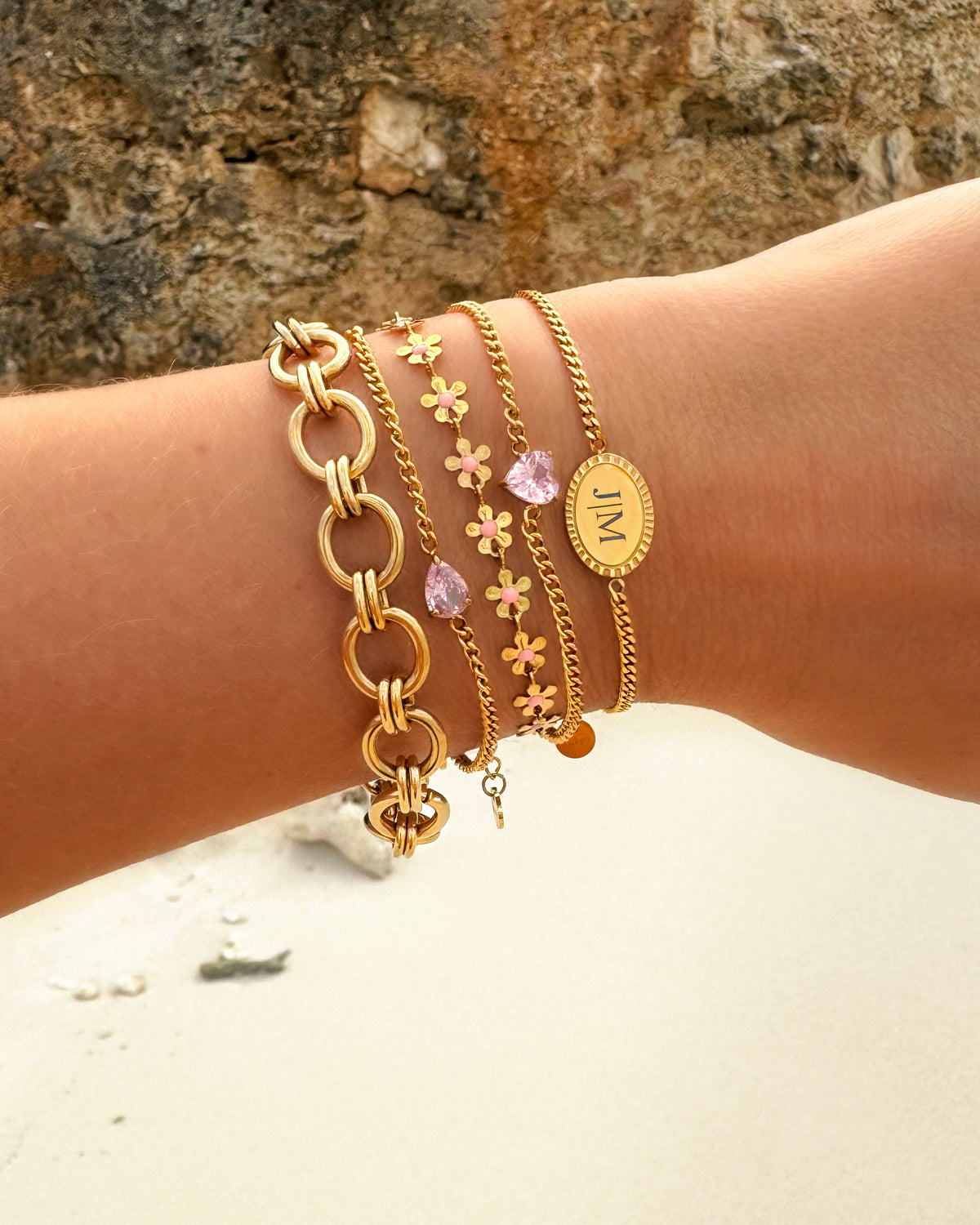 Frendorf | Herz Geburtsstein Armband