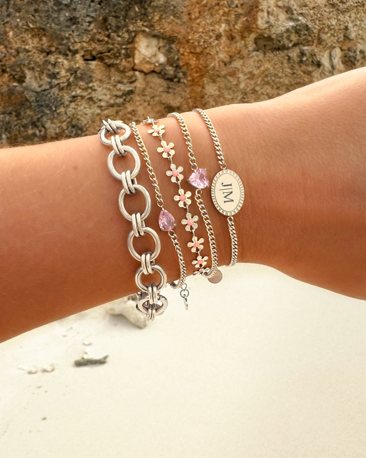 Frendorf | Herz Geburtsstein Armband