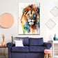 Frendorf | Lion Aquarell Wandkunst