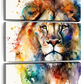 Frendorf | Lion Aquarell Wandkunst