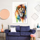 Frendorf | Lion Aquarell Wandkunst