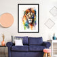 Frendorf | Lion Aquarell Wandkunst