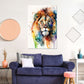Frendorf | Lion Aquarell Wandkunst