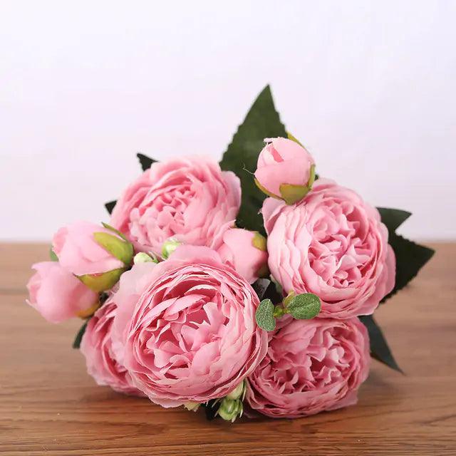 Ewige Eleganz Seiden-Peony-Arrangement