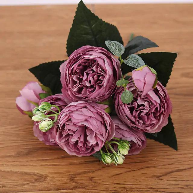 Ewige Eleganz Seiden-Peony-Arrangement