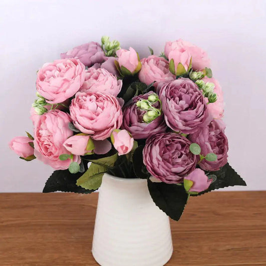 Ewige Eleganz Seiden-Peony-Arrangement