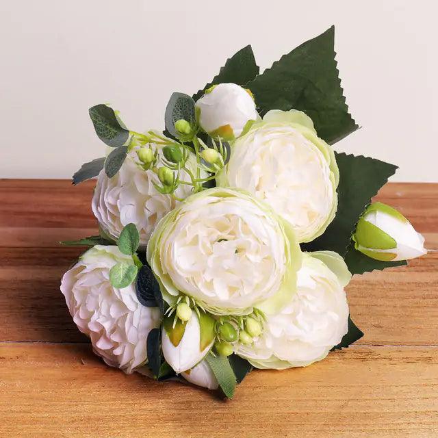 Ewige Eleganz Seiden-Peony-Arrangement