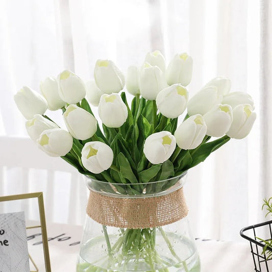 Künstliche Tulpenblumenstrauß (20 Stück)