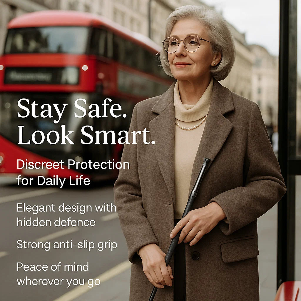 Frendorf | SafeStride | Gehhilfe – Schnelles Entfalten für Stabilität