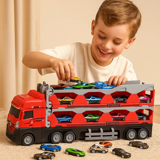 Frendorf | Autorennbahn Spiel Truck für Kinder