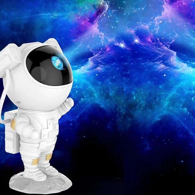 Frendorf | Astronaut Galaxy Sternenhimmel Projektor mit Timer Fernbedienung