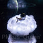 Astronaut LED Lampe | Bunte Wolke