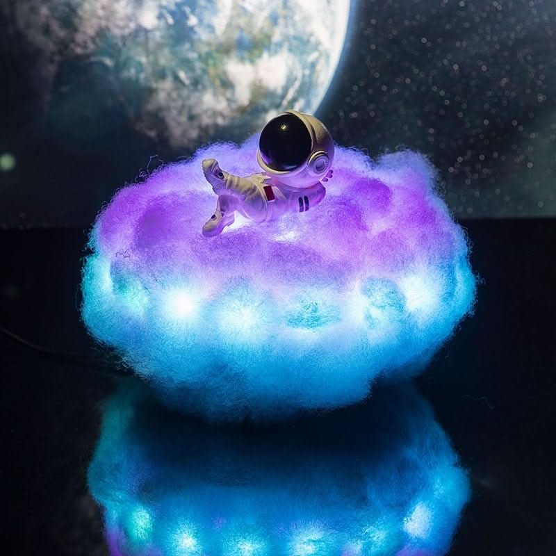 Astronaut LED Lampe | Bunte Wolke