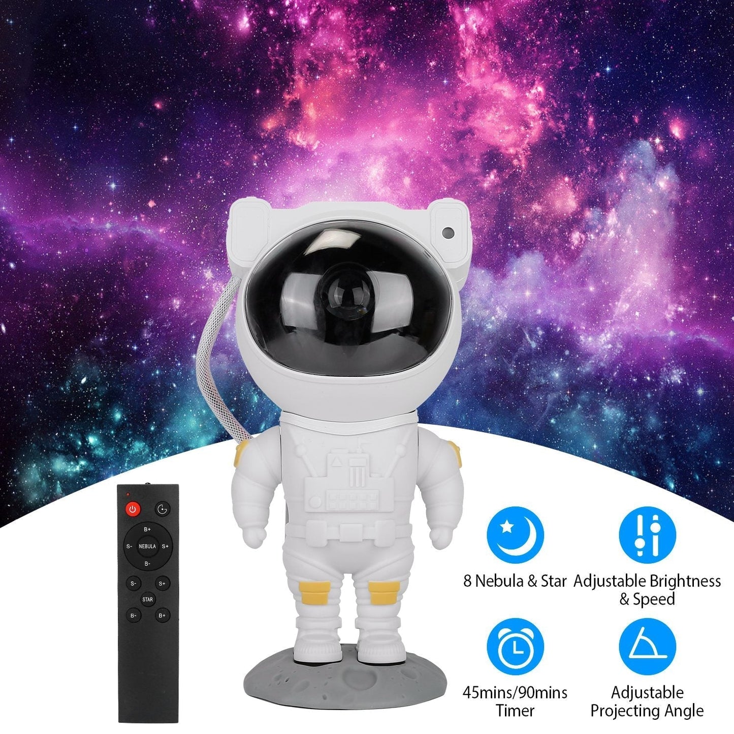 Frendorf | Astronaut Sternprojektorlicht mit Fernbedienung