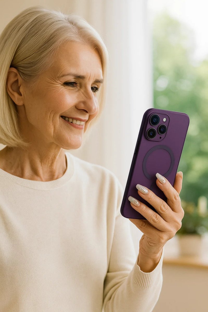 Frendorf | AURACLEAR – Ultra-dünne matte klare MagSafe Hülle für iPhone