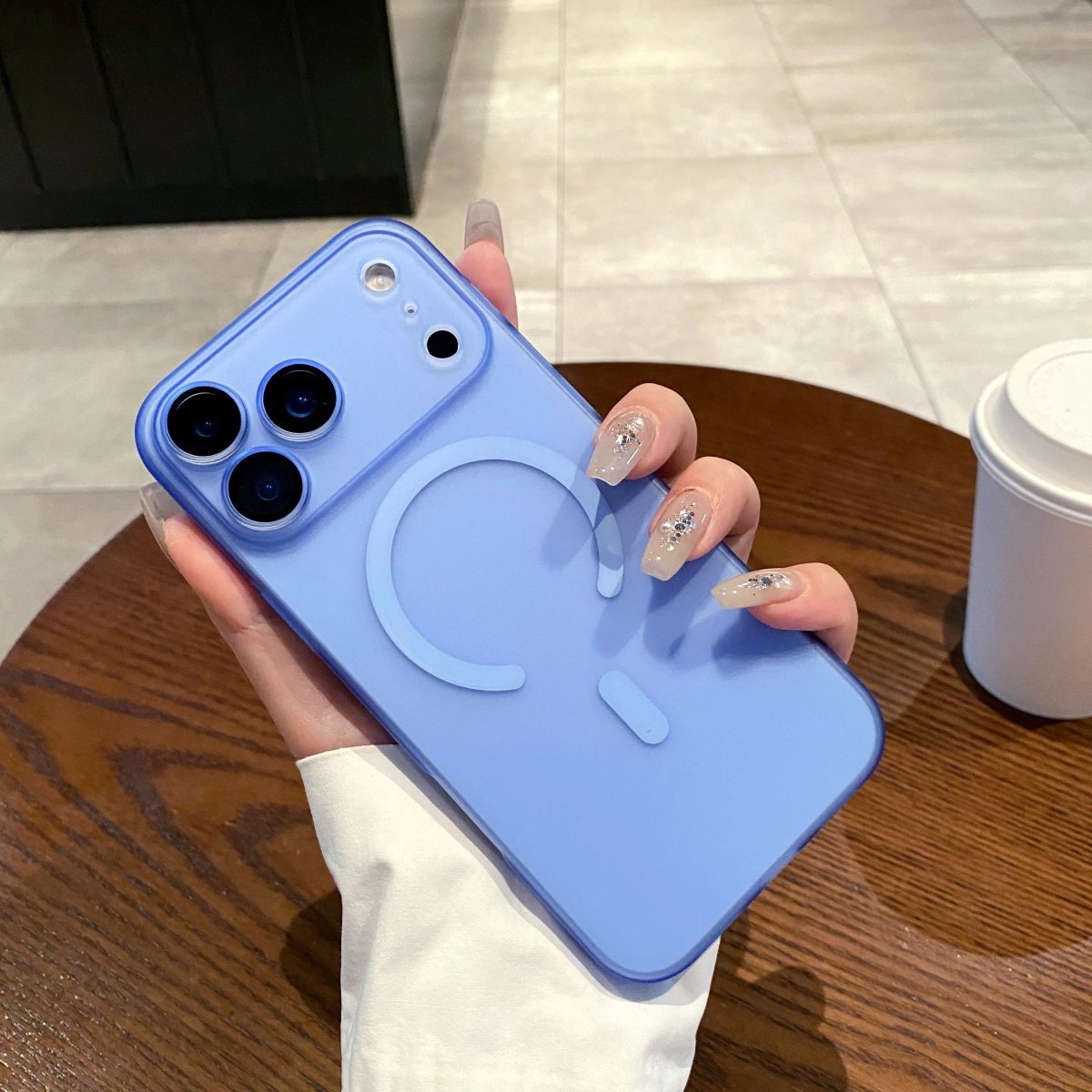 Frendorf | AURACLEAR – Ultra-dünne matte klare MagSafe Hülle für iPhone