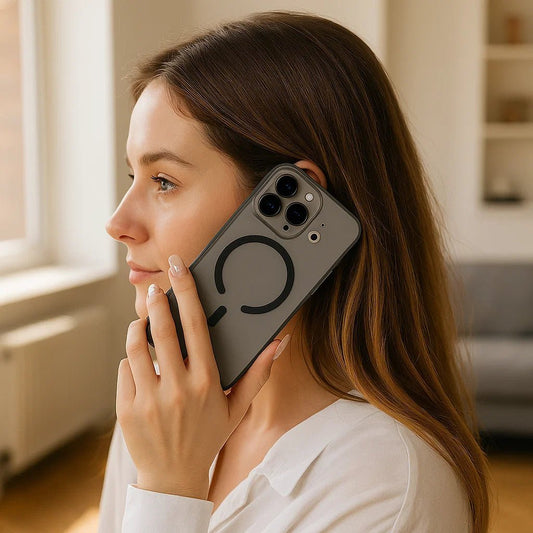 Frendorf | AURACLEAR – Ultra-dünne matte klare MagSafe Hülle für iPhone