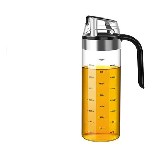 Frendorf | Auto Flip Gewürzbehälter Automatische Klappe und Auslaufsicheres Glas-Gewürzgefäß