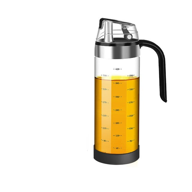 Frendorf | Auto Flip Gewürzbehälter Automatische Klappe und Auslaufsicheres Glas-Gewürzgefäß