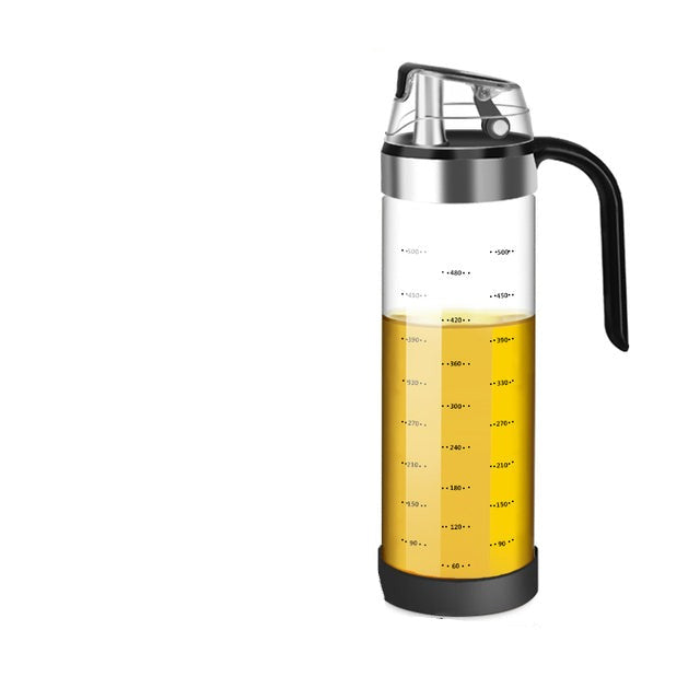 Frendorf | Auto Flip Gewürzbehälter Automatische Klappe und Auslaufsicheres Glas-Gewürzgefäß