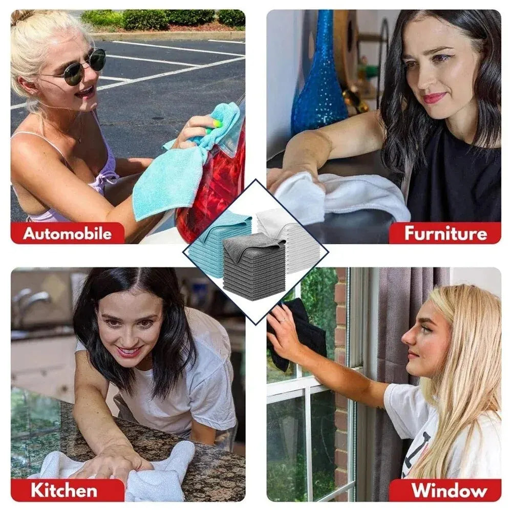 Frendorf | Auto Mikrofasertuch Set (10 Stück) - UltraClean