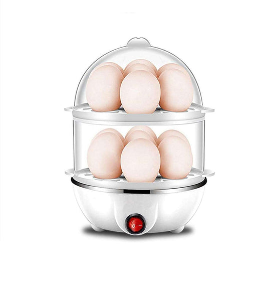 Frendorf | Automatischer Elektrischer Schnelleierkocher Doppelte Eiergekochter Eierkocher