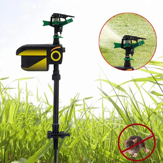 Frendorf | Automatischer bewegungsaktivierter Tierabwehr Gartensprinkler - Tiersensor Außenrasensprinkler