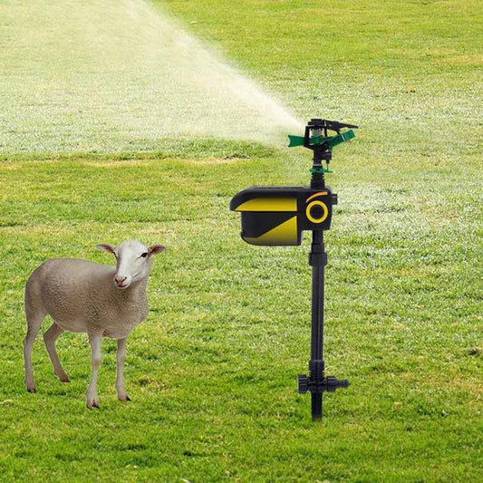 Frendorf | Automatischer bewegungsaktivierter Tierabwehr Gartensprinkler - Tiersensor Außenrasensprinkler