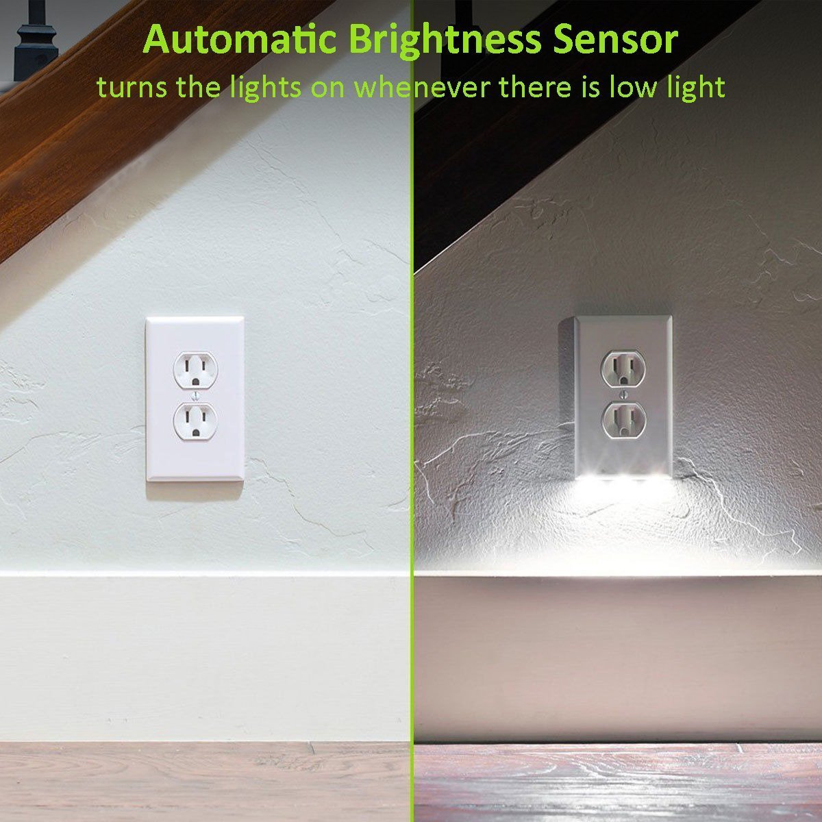 Frendorf | Automatische Nachtleuchten Steckdosenabdeckung