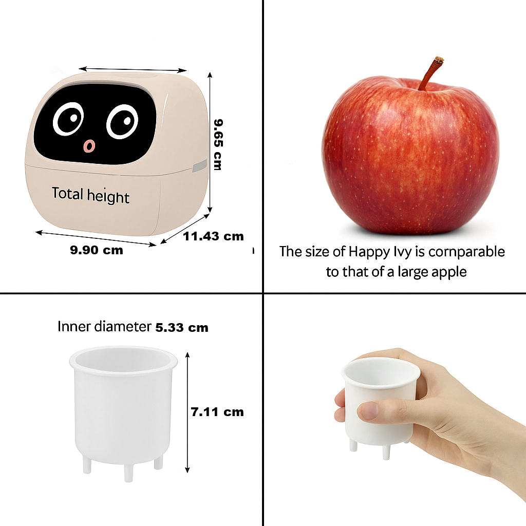 Frendorf | Automatischer smarter Blumentopf - GreenBuddy SmartPot