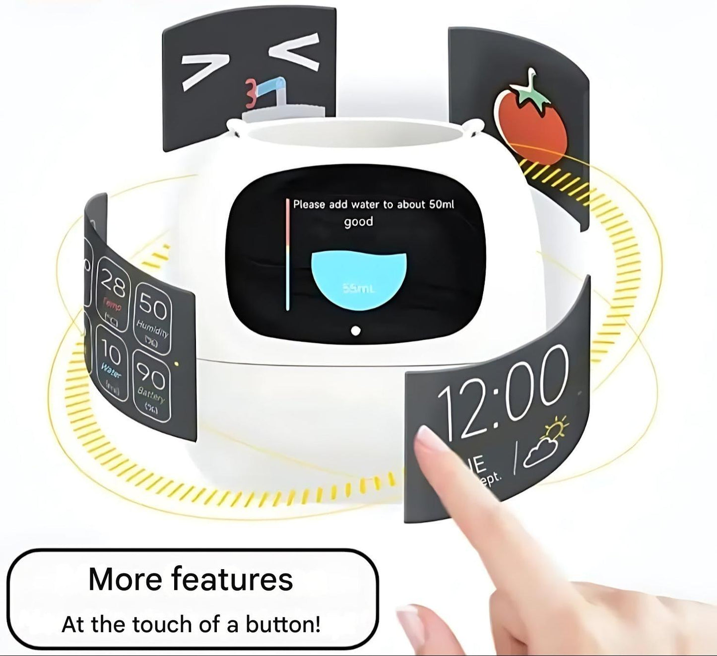 Frendorf | Automatischer smarter Blumentopf - GreenBuddy SmartPot