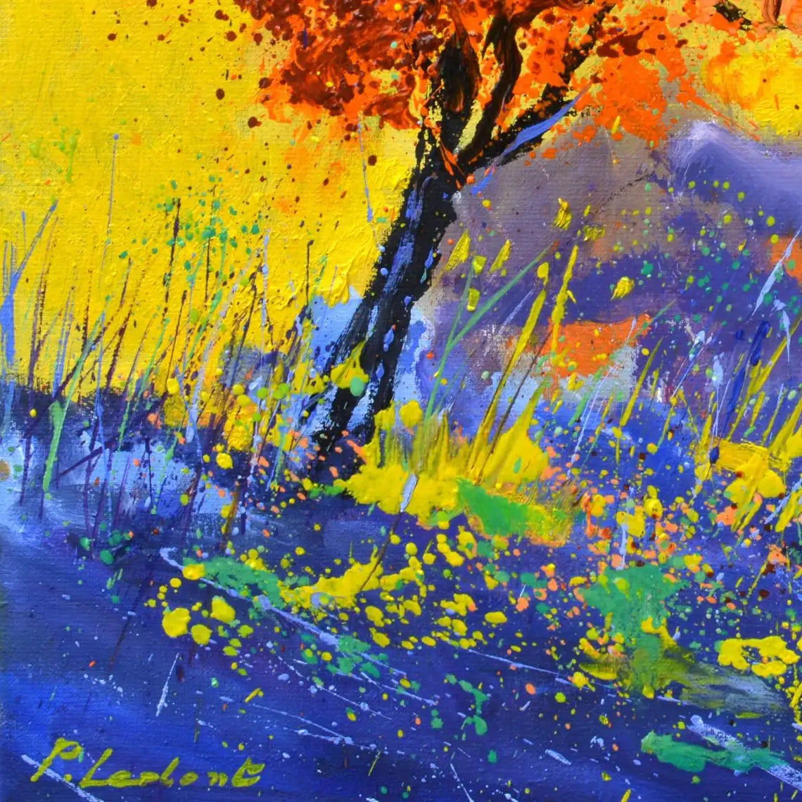 Frendorf | Herbstliche Bäume Wandkunst