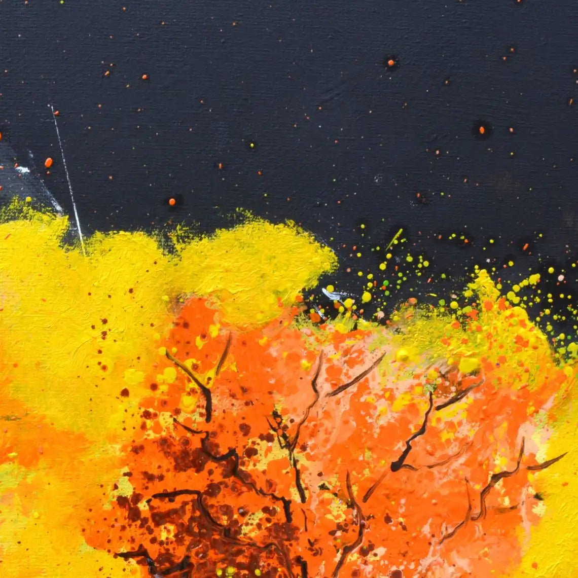 Frendorf | Herbstliche Bäume Wandkunst