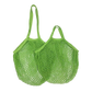 Frendorf | 35X36CM Langer Griff Bunte Netzmode Einkaufstüte Avocado Grün