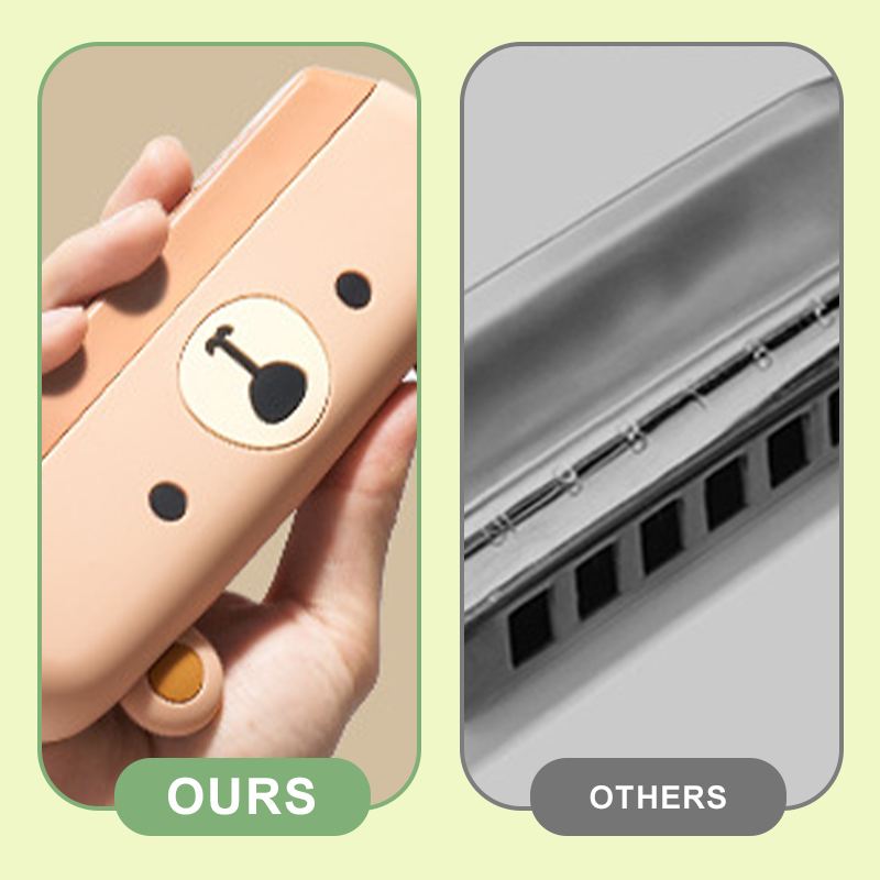 Frendorf | 16-Loch Cartoon Mundharmonika für Kinder