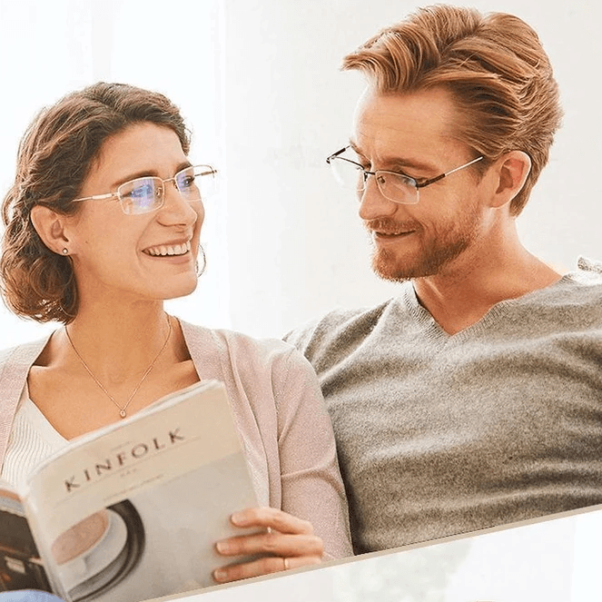 Frendorf | Titanium Progressive Fern- und Nahbereich Dual-Use Lesebrille