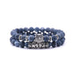 Frendorf | Eule Charme Naturstein-Armband
