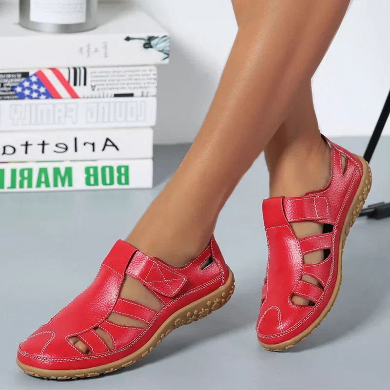 Frendorf | Orthopädische Retro-Sandalen | Anti-Rutsch