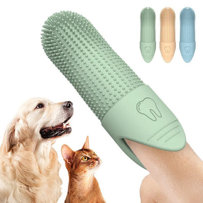 Frendorf | PetEase 360° Fingerzahnbürste für Hunde | Effektive Zahnpflege | Schonend & Einfach | Für saubere Hundezähne