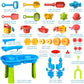 Frendorf | 3-Layer Sand- und Wassertisch | Spaßiges und lehrreiches Spielset für Kinder im Alter von 1–5