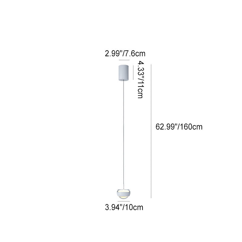 Frendorf | NovaHalo Halbkreis LED Pendelleuchte | Modernes Design | Dimmbar | Elegante Beleuchtung für Esszimmer & Wohnzimmer
