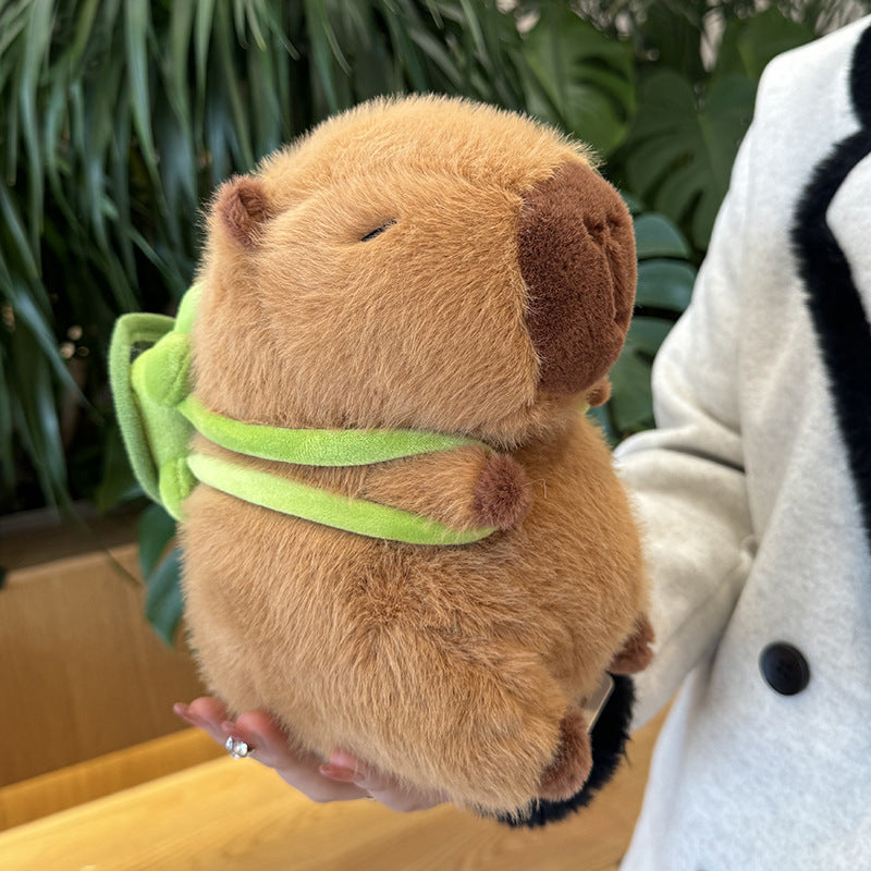 Hamburger Rucksack Capybara Plüsch