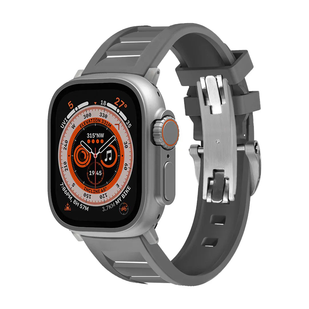Frendorf | FKM Butterfly Schnalle Band für Apple Watch