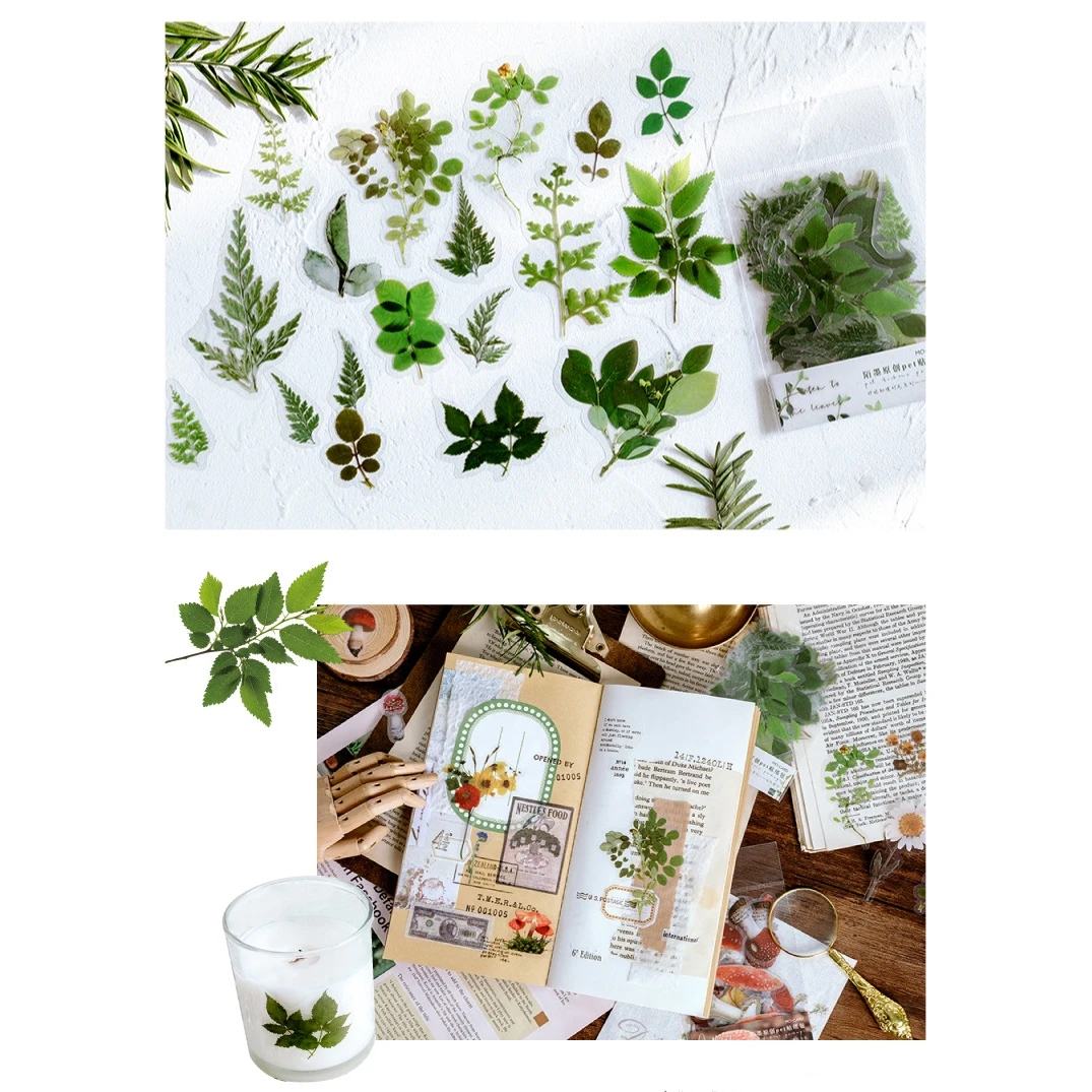 Geprägte Botanische Garten Aufkleber