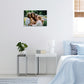 Kreatives Gerahmtes Leinwanddruck-Poster Benutzerdefiniertes Foto Personalisierte Wandkunst für Valentinstagsdekor Kunstwerk Wandmalerei Geschenk Andenken